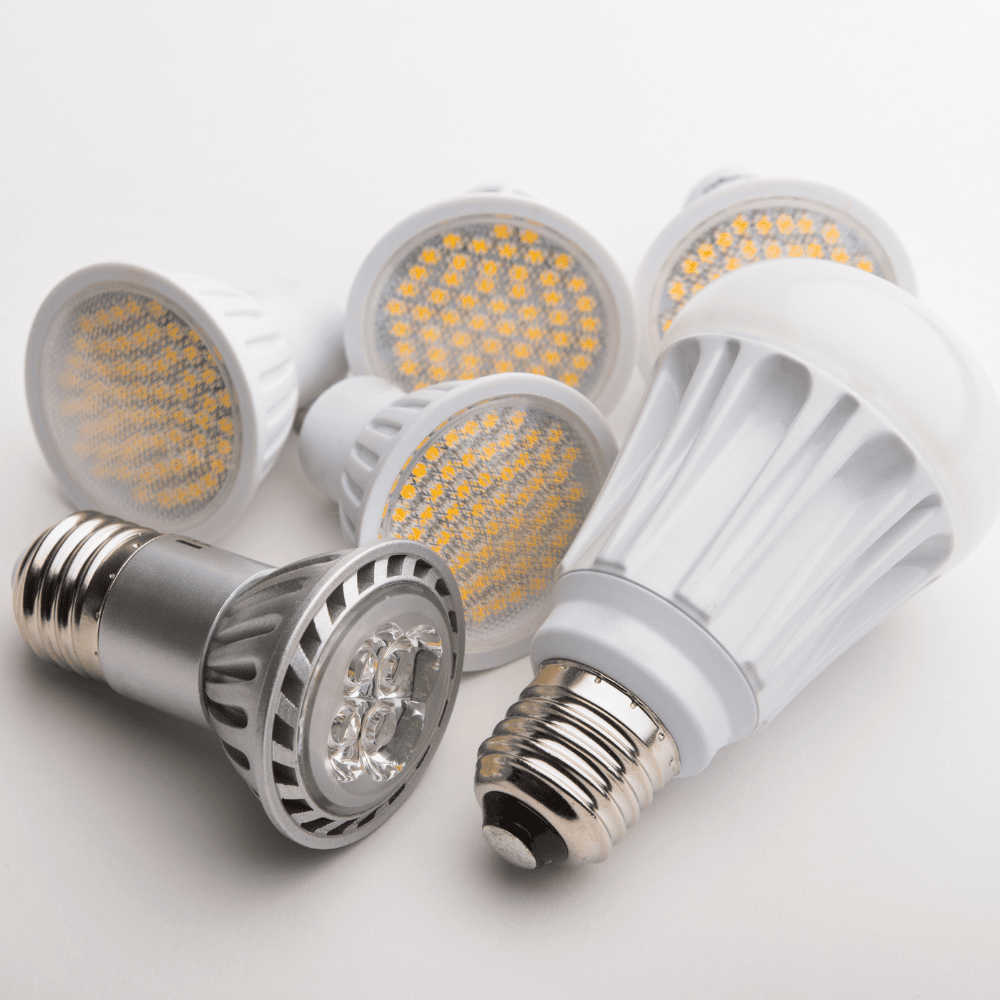 Several different types of light bulbs

Description automatically generated